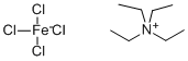 TETRAETHYLAMMONIUM TETRACHLOROFERRATE(I& Struktur