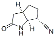 Cyclopenta[b]pyrrole-6-carbonitrile, octahydro-2-oxo-, (3aalpha,6alpha,6aalpha)- (9CI) Struktur