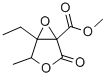 4-ETHYL-3-(METHOXYCARBONYL)-5-METHYL-3,4-GAMMA-BUTYROLACTONE Struktur