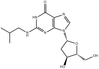 N2-ISOBUTYRYL-2'-DEOXYGUANOSINE Struktur