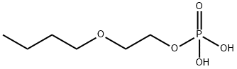 2-butoxyethyl dihydrogenphosphate Struktur