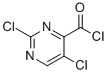 4-Pyrimidinecarbonyl chloride, 2,5-dichloro- (9CI) Struktur