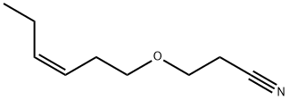 Propanenitrile,3-[(3Z)-3-hexenyloxy]- Struktur