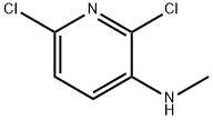 3-(N-Methylamino)-2,6-dichloropyridine Struktur