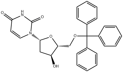 5'-O-Trityl-2'-deoxyuridine Struktur