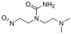 N,N-dimethylaminoethylnitrosoethylurea Struktur