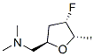 2-Furanmethanamine,4-fluorotetrahydro-N,N,5-trimethyl-,[2R-(2alpha,4beta,5beta)]- Struktur