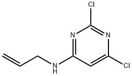 N-allyl-2,6-dichloropyriMidin-4-aMine Struktur