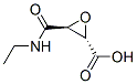 Oxiranecarboxylic acid, 3-[(ethylamino)carbonyl]-, (2S,3S)- (9CI) Struktur