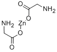 Zinc glycinate Struktur