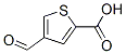 4-Formyl-2-thiophenecarboxylic acid Struktur