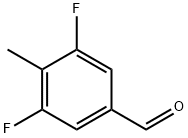 3,5-Difluoro-4-methylbenzaldehyde Struktur