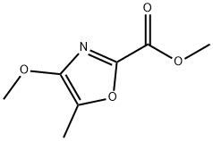 4-Methoxy-5-Methyl-2-oxazolecarboxylic Acid Struktur