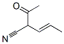 3-Pentenenitrile, 2-acetyl- (9CI) Struktur