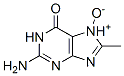 8-methylguanine 7-oxide Struktur