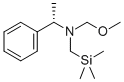 (S)-(-)-N-METHOXYMETHYL-N-(TRIMETHYLSILYL)METHYL-1-PHENYLETHYLAMINE Structure