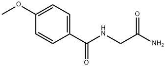 Benzamide, N-(2-amino-2-oxoethyl)-4-methoxy Struktur