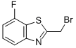 2-(BROMOMETHYL)-7-FLUOROBENZOTHIAZOLE Struktur