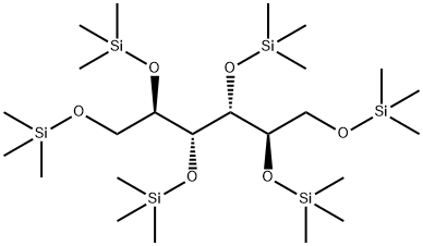 TRIMETHYLSILYL-D(+)MANNITOL Struktur