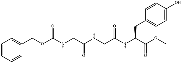 carbobenzoxy-glycyl-glycyl-tyrosine methyl ester Struktur