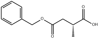 Butanedioic acid, methyl-, 4-(phenylmethyl) ester, (2R)- (9CI) Struktur