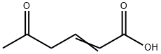 5-Oxohex-2-enoic acid Struktur