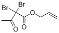 Butanoic acid, 2,2-dibroMo-3-oxo-, 2-propenyl ester Struktur