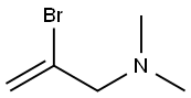 2-Bromo-N,N-dimethyl-2-propen-1-amine Struktur