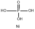 nickel hydrogen phosphate Struktur