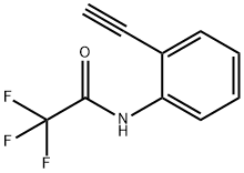 AcetaMide, N-(2-ethynylphenyl)-2,2,2-trifluoro- Struktur