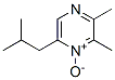 Pyrazine, 2,3-dimethyl-5-(2-methylpropyl)-, 4-oxide (9CI) Struktur