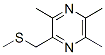 Pyrazine, trimethyl[(methylthio)methyl]- (9CI) Struktur