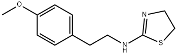 (4,5-DIHYDRO-THIAZOL-2-YL)-[2-(4-METHOXY-PHENYL)-ETHYL]-AMINE Struktur