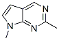 7H-Pyrrolo[2,3-d]pyrimidine, 2,7-dimethyl- (8CI) Struktur