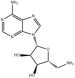 5'-AMINOADENOSINE Structure