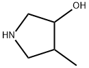 4-METHYLPYRROLIDIN-3-OL Struktur