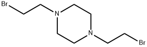 Piperazine, 1,4-bis(2-bromoethyl)- (9CI) Struktur