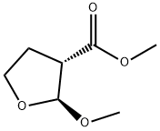 3-Furancarboxylicacid,tetrahydro-2-methoxy-,methylester,(2S-trans)-(9CI) Struktur