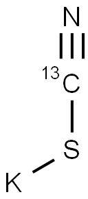 POTASSIUM THIOCYANATE (13C)|硫氰酸鉀-13C