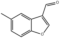 3-Benzofurancarboxaldehyde, 5-methyl- (9CI) Struktur