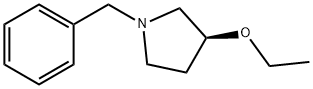 Pyrrolidine, 3-ethoxy-1-(phenylmethyl)-, (S)- (9CI) Struktur