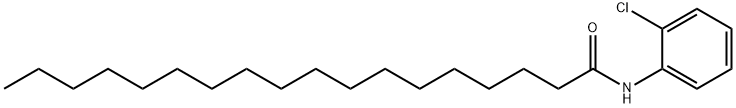 OctadecanaMide, N-(2-chlorophenyl)- Struktur