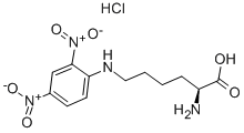 N-EPSILON-2,4-DNP-L-LYSINE HYDROCHLORIDE Struktur