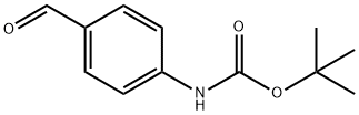 (4-FORMYL-PHENYL)-CARBAMIC ACID TERT-BUTYL ESTER Struktur