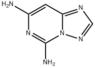 [1,2,4]Triazolo[1,5-c]pyrimidine-5,7-diamine(9CI) Struktur