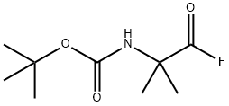 Carbamic acid, (2-fluoro-1,1-dimethyl-2-oxoethyl)-, 1,1-dimethylethyl ester Struktur