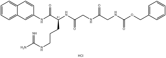 Z-GLY-GLY-ARG-BETANA HCL Struktur