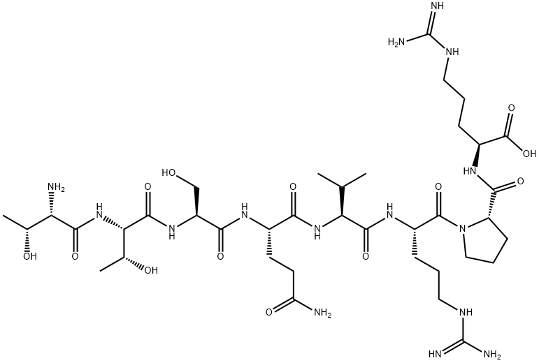 (GLN18)-PF4 (15-22) (HUMAN) Struktur