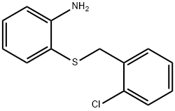 2-[(2-chlorobenzyl)thio]aniline Struktur