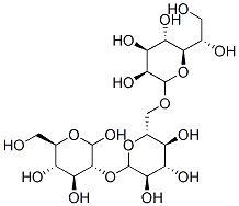 2-O-(6-O-glycero-manno-heptopyranosyl-glucopyranosyl)glucopyranose Struktur